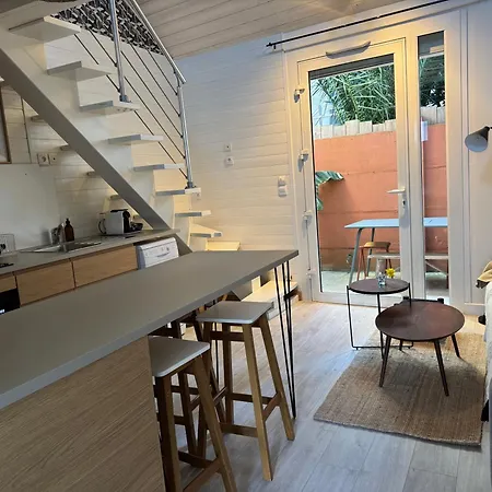 펜션 Maison Cosy, Wifi Terrasse, Proche Plage, Gare, Centre 아르카숑