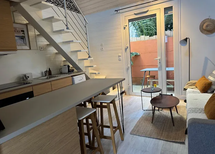 펜션 Maison Cosy, Wifi Terrasse, Proche Plage, Gare, Centre 아르카숑
